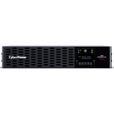 CyberPower PR1500RT2UC Rack/Tower UPS, UL Rated, Rotatable LCD panel, 8× NEMA 5-15R, Expanded runtime